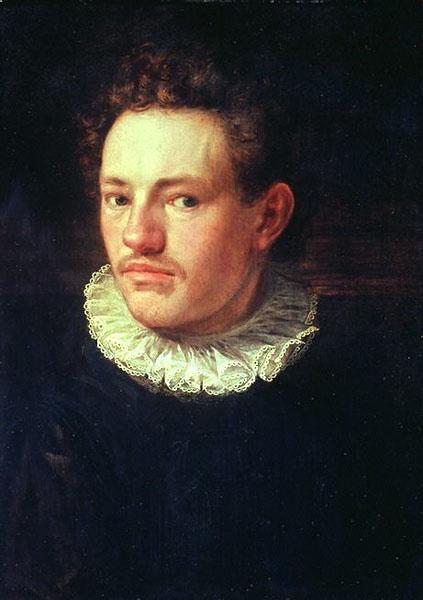 Hans von Aachen Self portrait. oil painting image
